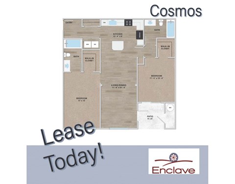 the floor plan of encore suites